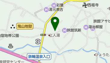 ハニー美容室の地図画像