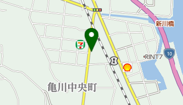 ぽにぃてーる美容室の地図画像