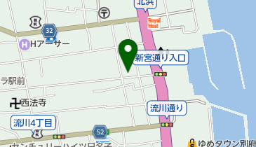 北浜コンタクトの地図画像