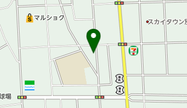 右田コンタクトレンズの地図画像