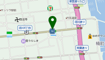 ブティック銀装樹の地図画像