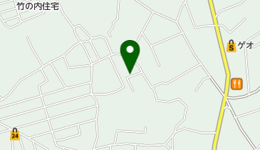 浦中つげ工芸の地図画像