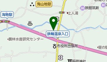 ヘアーサロン一休の地図画像