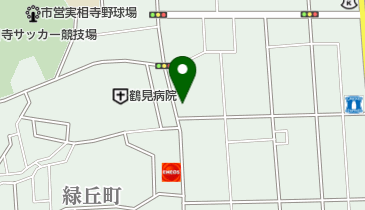 つるみ理容室の地図画像