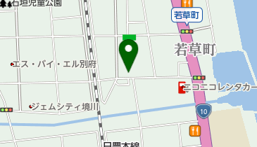 ヘアーサロン日高の地図画像