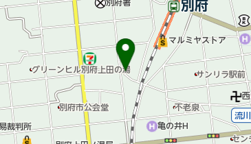 平岡理容院の地図画像