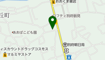 ヘアーサロンかとうの地図画像