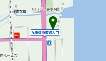 うどんハウスドンの地図画像