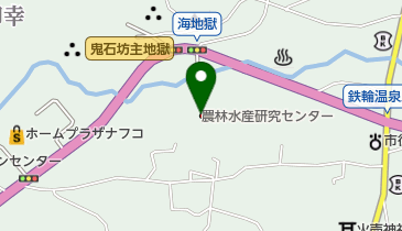 大分県 農林水産研究指導センター農業研究部花きグループの地図画像