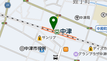クーリッツの地図画像