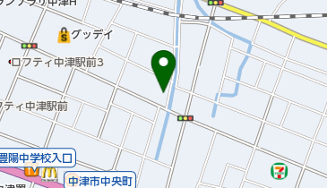 大分県米穀卸株式会社 中津支店の地図画像