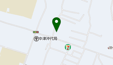 中津市役所 沖代公民館の地図画像