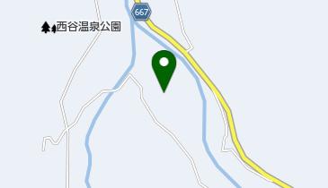 中津市役所 本耶馬渓支所 西谷地区公民館の地図画像