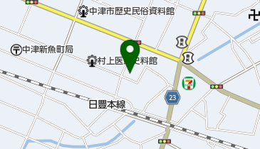 中津絵画教室の地図画像