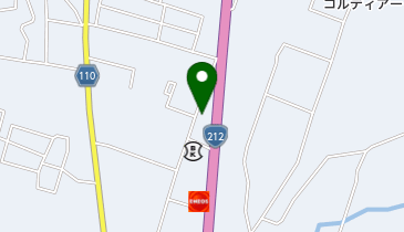 福田モータースの地図画像