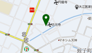 松巌寺の地図画像