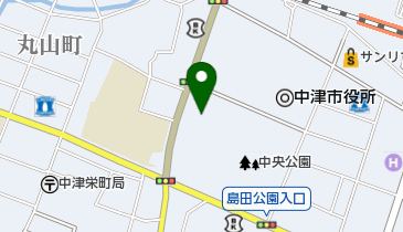 中津体育センターの地図画像