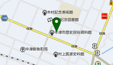 大分県石油商業組合中津支部の地図画像