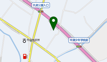 株式会社福岡九州クボタ中津営業所の地図画像