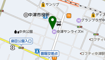 水道口温泉の地図画像