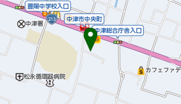 いこいお食事の店の地図画像