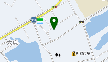 明月荘大貞店の地図画像