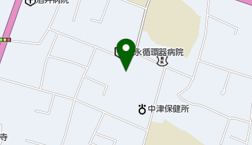 大分県 中津児童相談所の地図画像