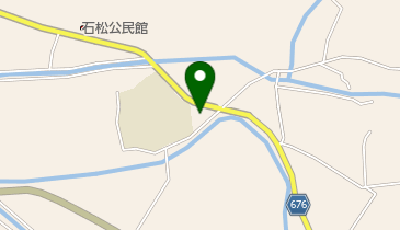 日田市 西有田公民館の地図画像