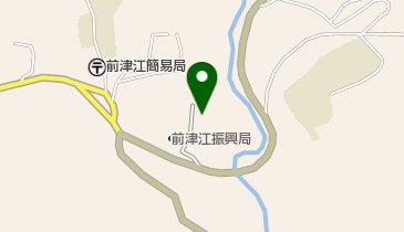 日田市 前津江公民館の地図画像