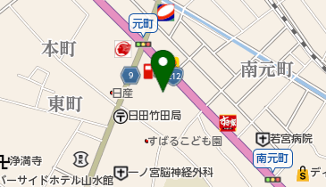 日田市 若宮公民館の地図画像