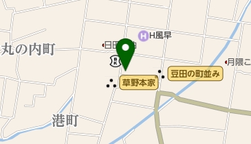 松原そろばん 豆田教室の地図画像