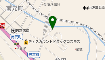 樋口クリーニング店の地図画像