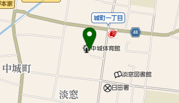 日田市 中央児童館の地図画像