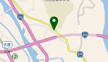 梅原火薬店の地図画像