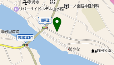 井上結納店の地図画像