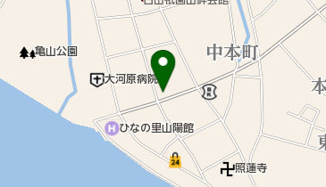 上野造花店の地図画像