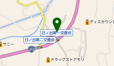 サラダ館ひさざとの地図画像