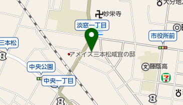 ヴォーグ美容室本店の地図画像