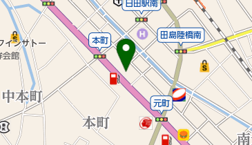 上野耳鼻咽喉科医院の地図画像