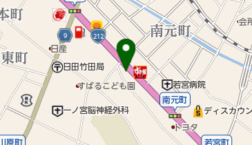 富国生命保険日田営業所の地図画像