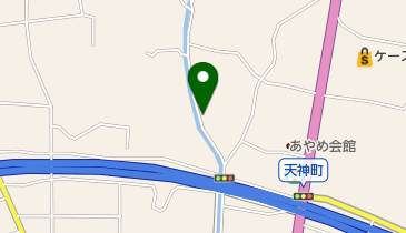 植木理容店の地図画像