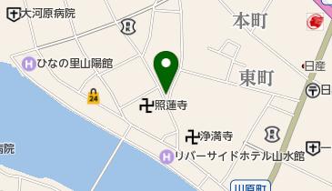 タカクラ理容院の地図画像