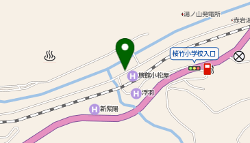 なかの美容室の地図画像