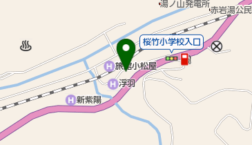 福屋旅館の地図画像