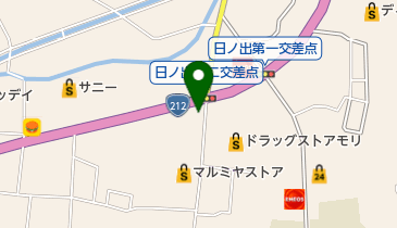 日の出屋食堂の地図画像