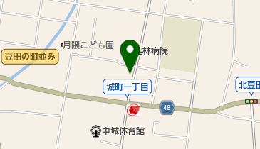 泰公うどんの地図画像