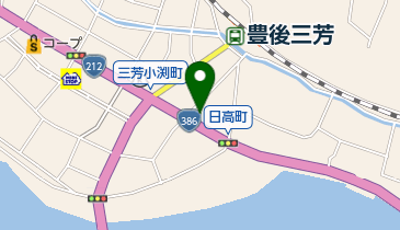 三芳消防分団の地図画像