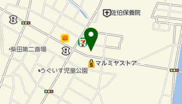 亀山ガラス建材株式会社の地図画像