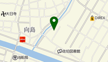 有限会社八木ガラス店の地図画像