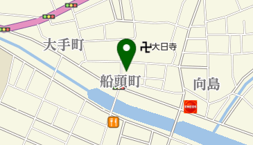 えとうくだもの店の地図画像